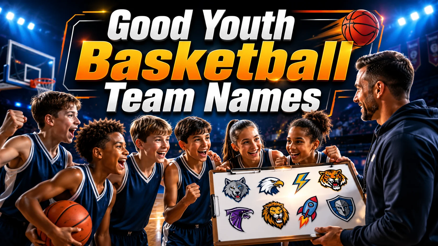 good youth basketball team names