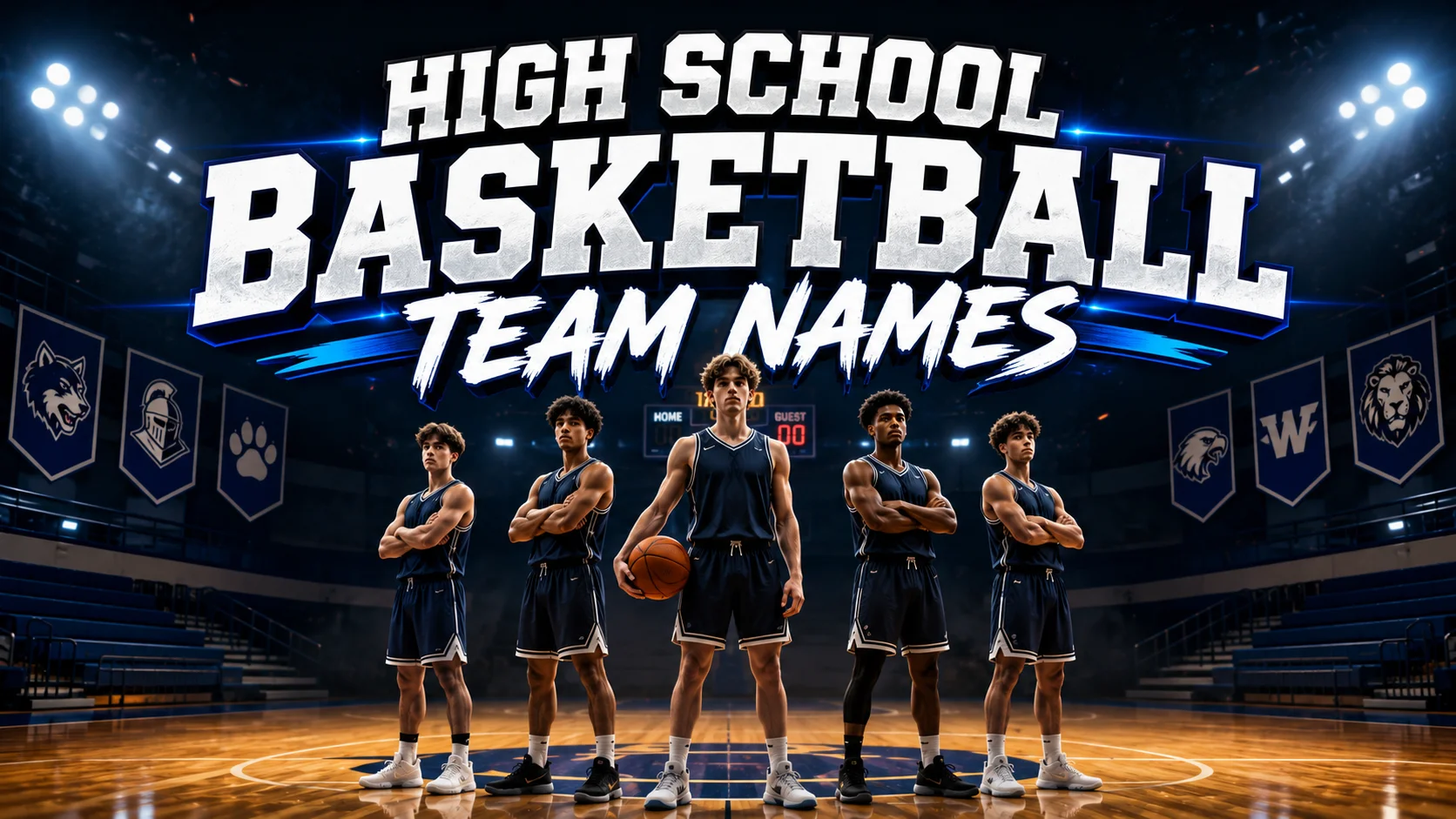 high school basketball team names