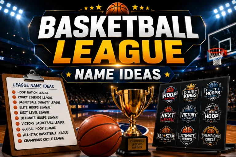 220+ Basketball League Name Ideas for Every Competition
