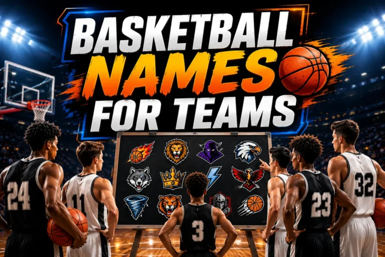Basketball Names for Teams: 200+ Best Ideas