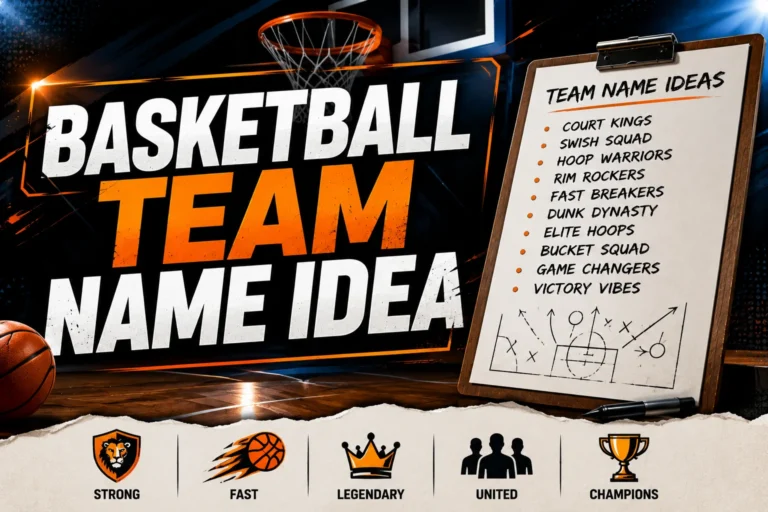 220+ Basketball Team Name Idea | Cool, Funny & Unique Names
