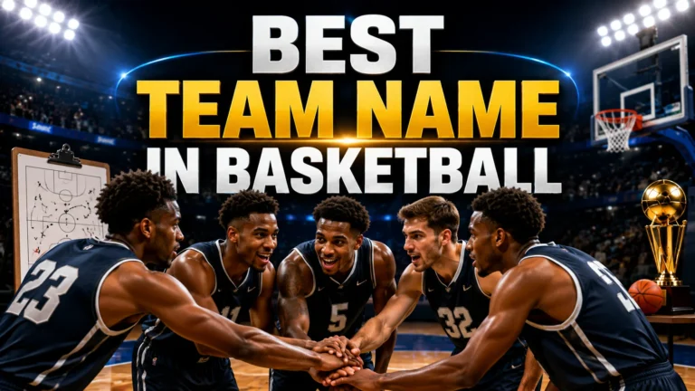 220+ Best Team Name in Basketball (Cool, Creative & Strong Ideas)