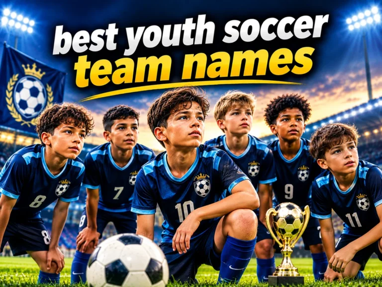 180+ Best Youth Soccer Team Names