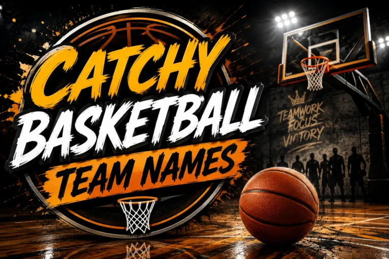 Ultimate Catchy Basketball Team Names: 200+ Ideas