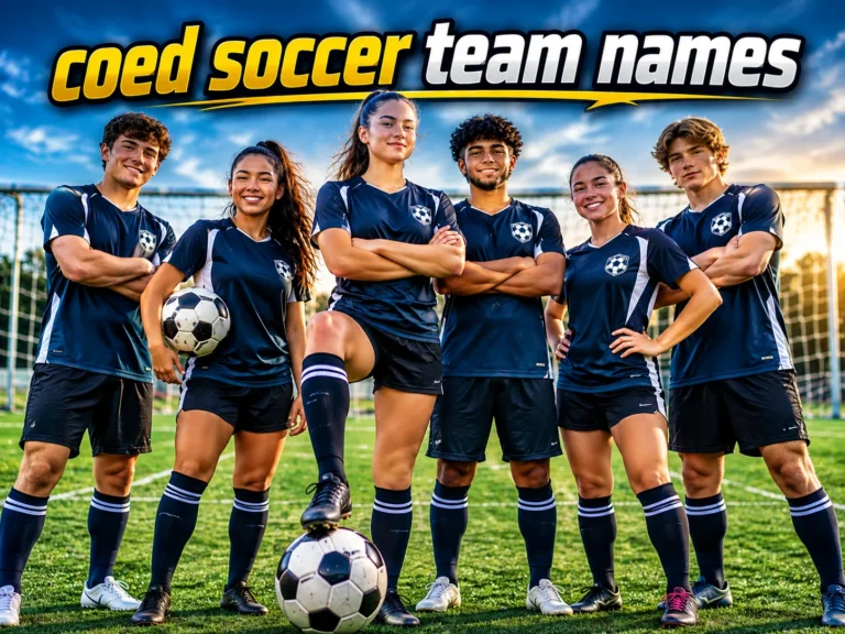 200+ Coed Soccer Team Names: Fun & Unique Ideas