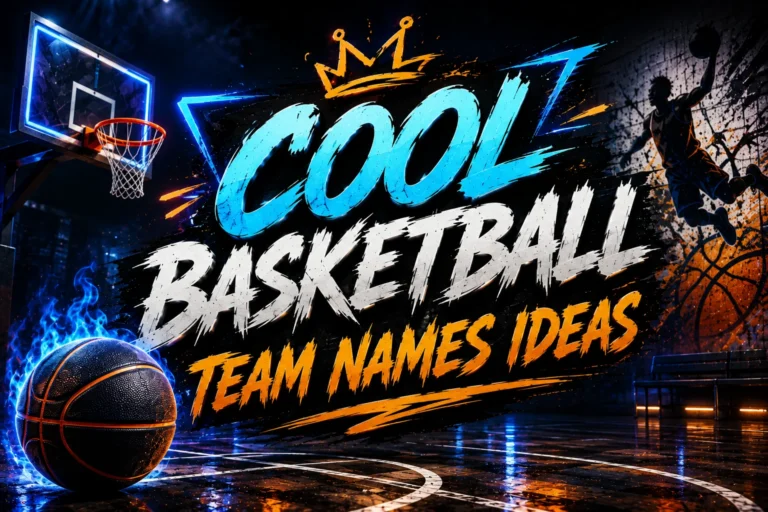 Ultimate Cool Basketball Team Names Ideas: 200+