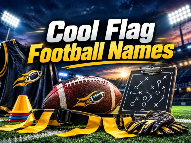 150+ Cool Flag Football Names for Winning Teams