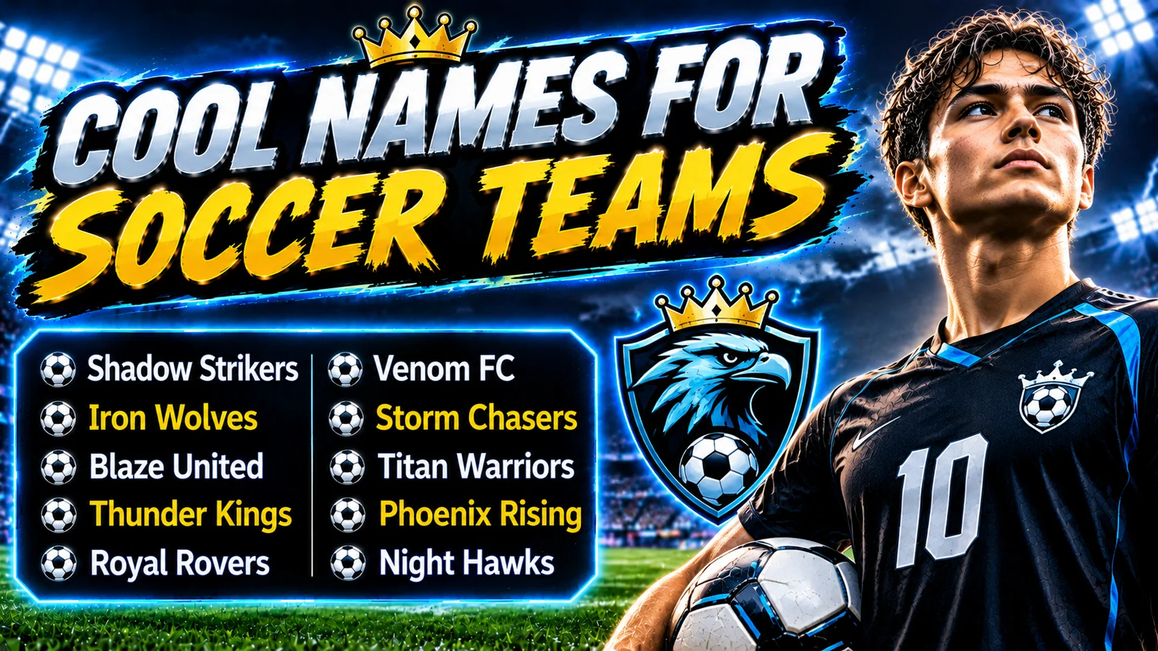 cool names for soccer teams