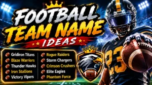 football team name
