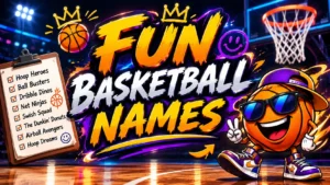 fun basketball names