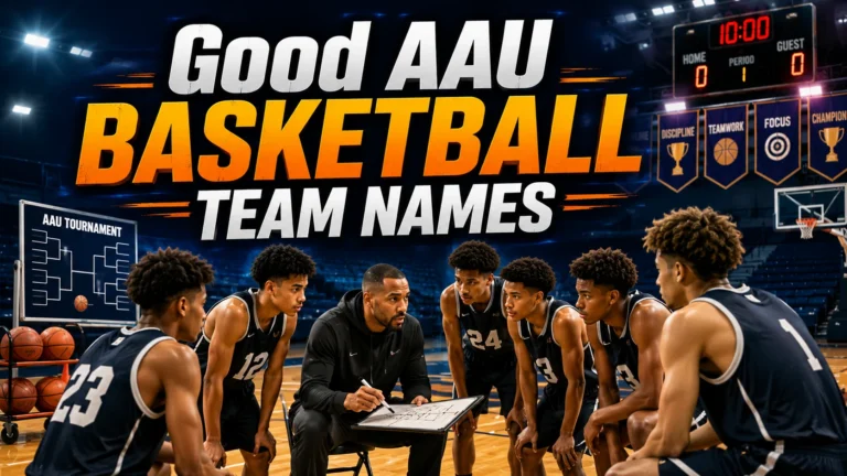 220+ Good AAU Basketball Team Names (Elite, Cool & Unique Ideas)