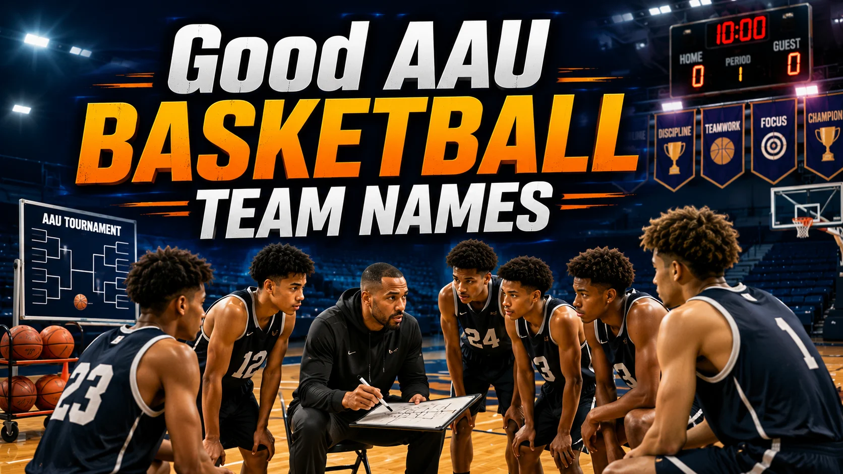 good aau basketball team names