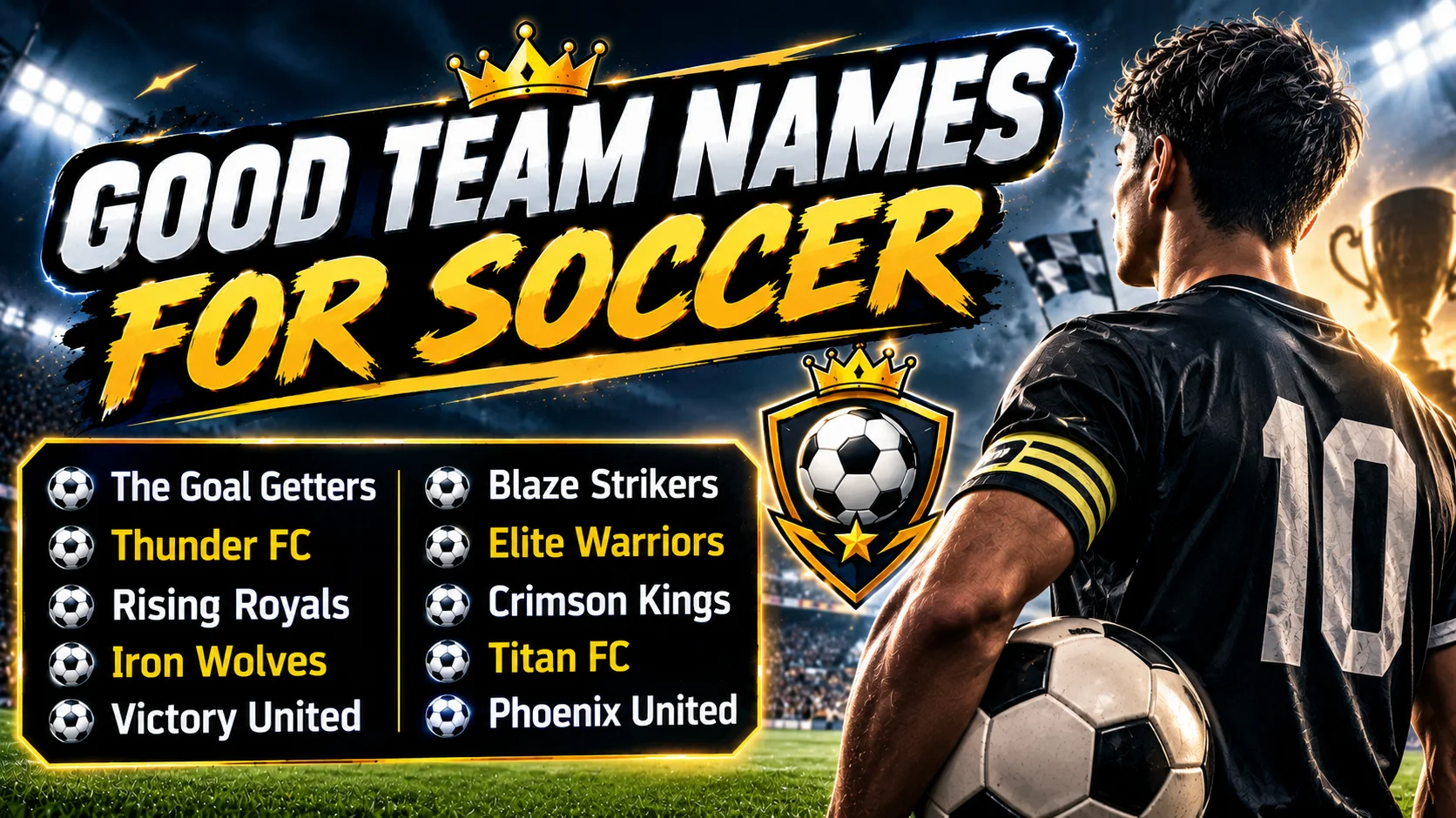 good team names for soccer