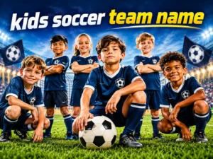 150+ Kids Soccer Team Name Ideas: Fun & Fresh