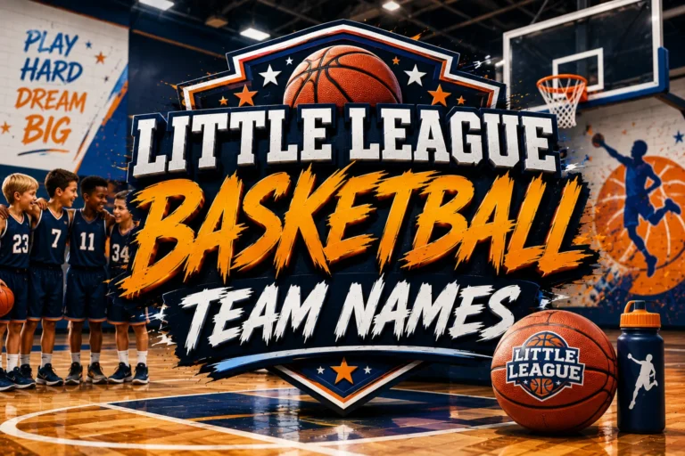 200+ Little League Basketball Team Names: Fun Picks