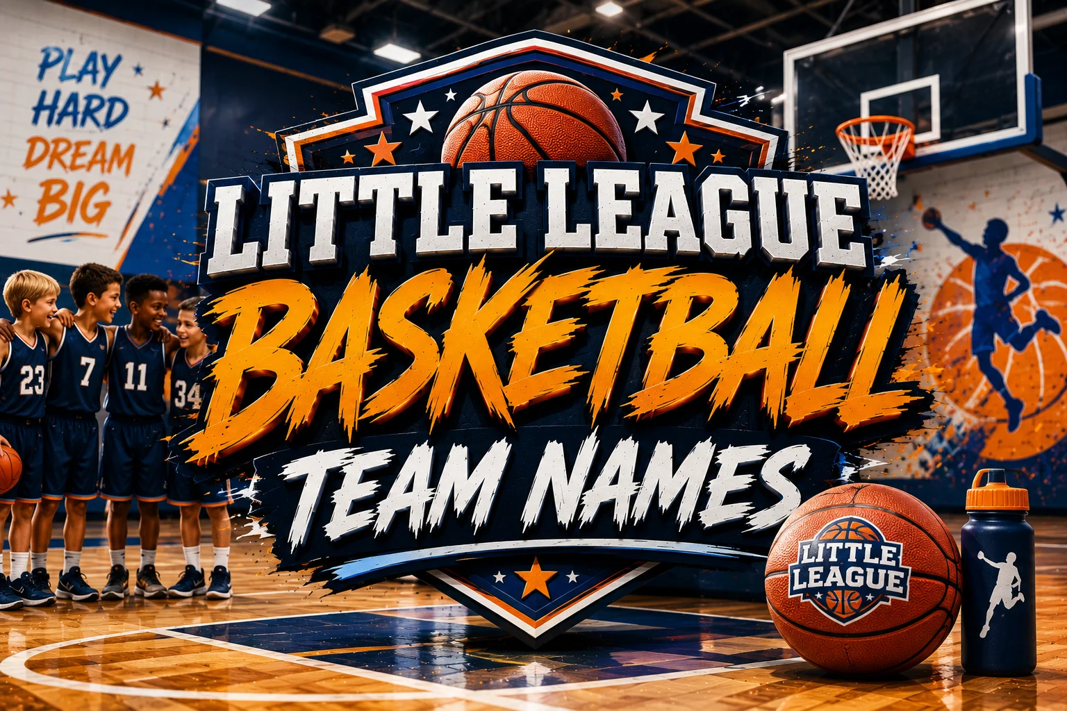little league basketball team names