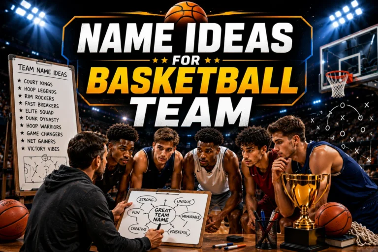 220+ Name Ideas for Basketball Team | Cool, Funny & Unique