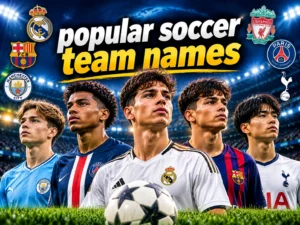 180+ Fantasy Soccer Team Names/Popular/Funny