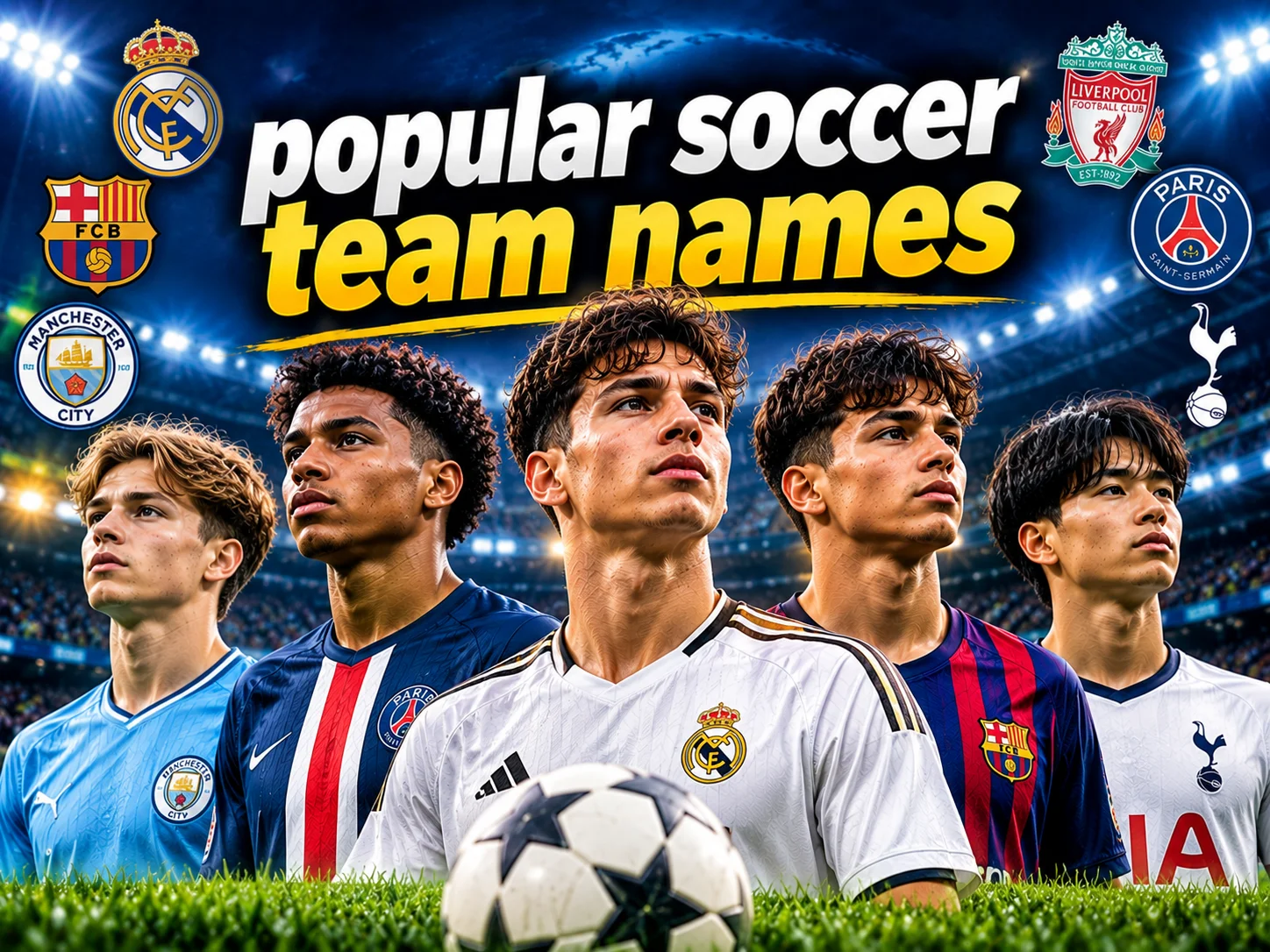 popular soccer team names