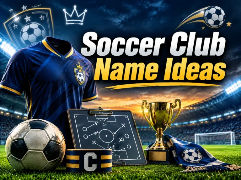 150+ Soccer Club Name Ideas: Powerful & Creative