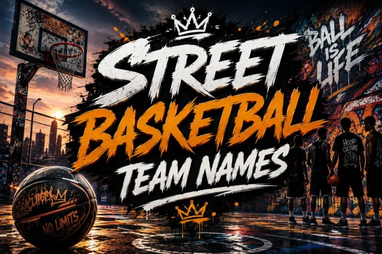 200+ Street Basketball Team Names: Epic Ideas