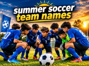 180+ Summer Soccer Team Names for 2026