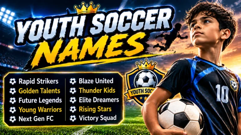 200+ Youth Soccer Names: Fun, Cool & Creative Ideas