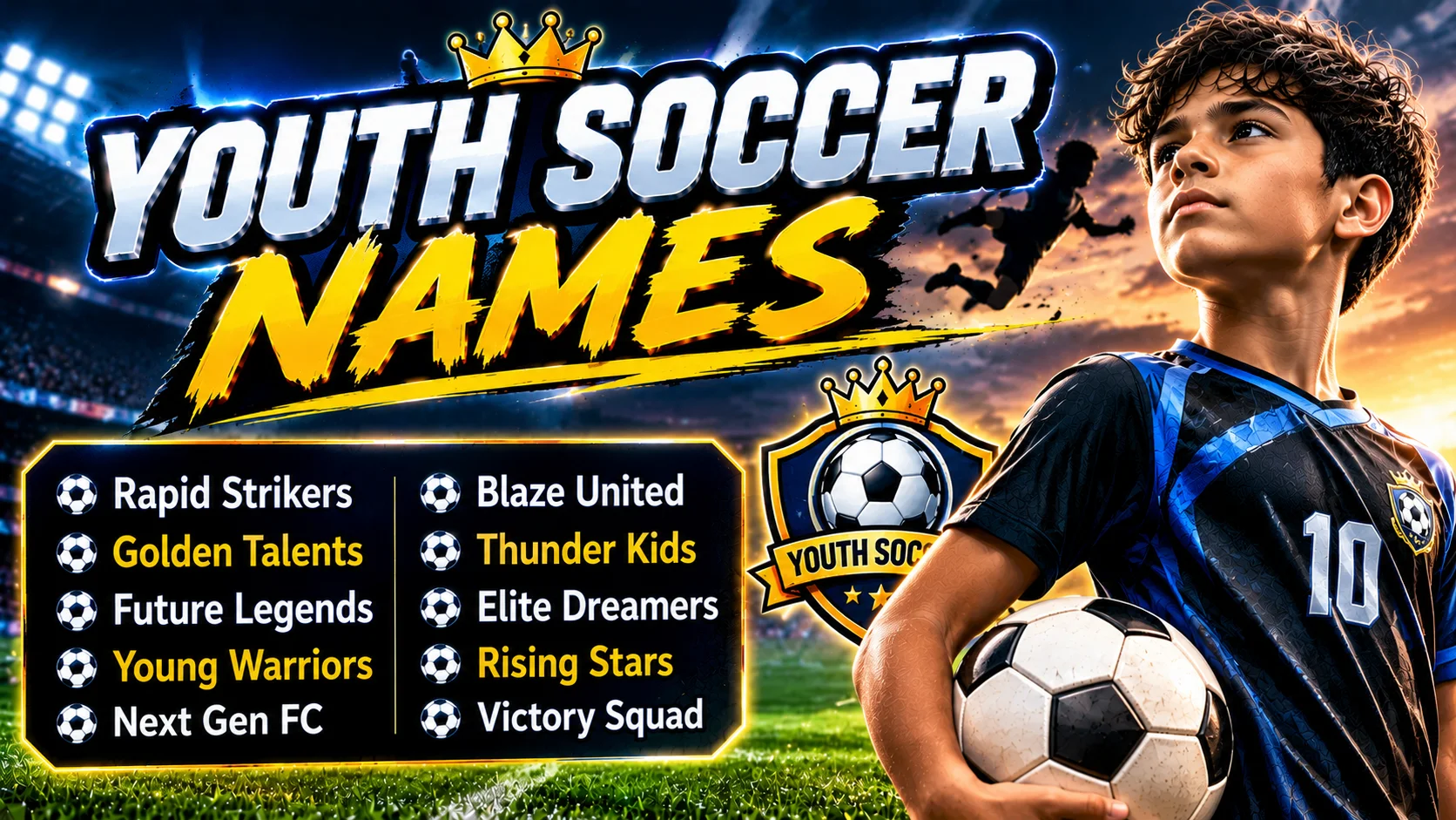 youth soccer names