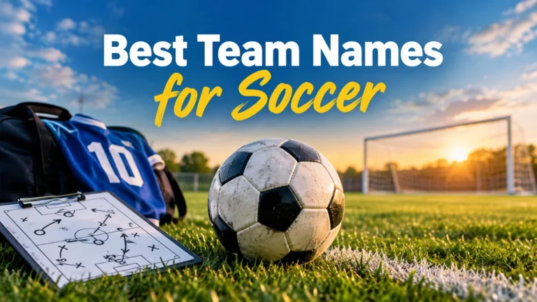 250+ Best Team Names for Soccer: Cool & Unique