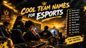 cool team names for esports
