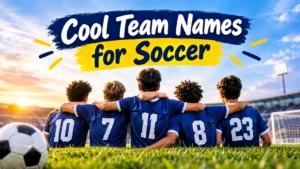 cool team names for soccer