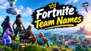 fortnite team names