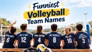 funniest volleyball team names