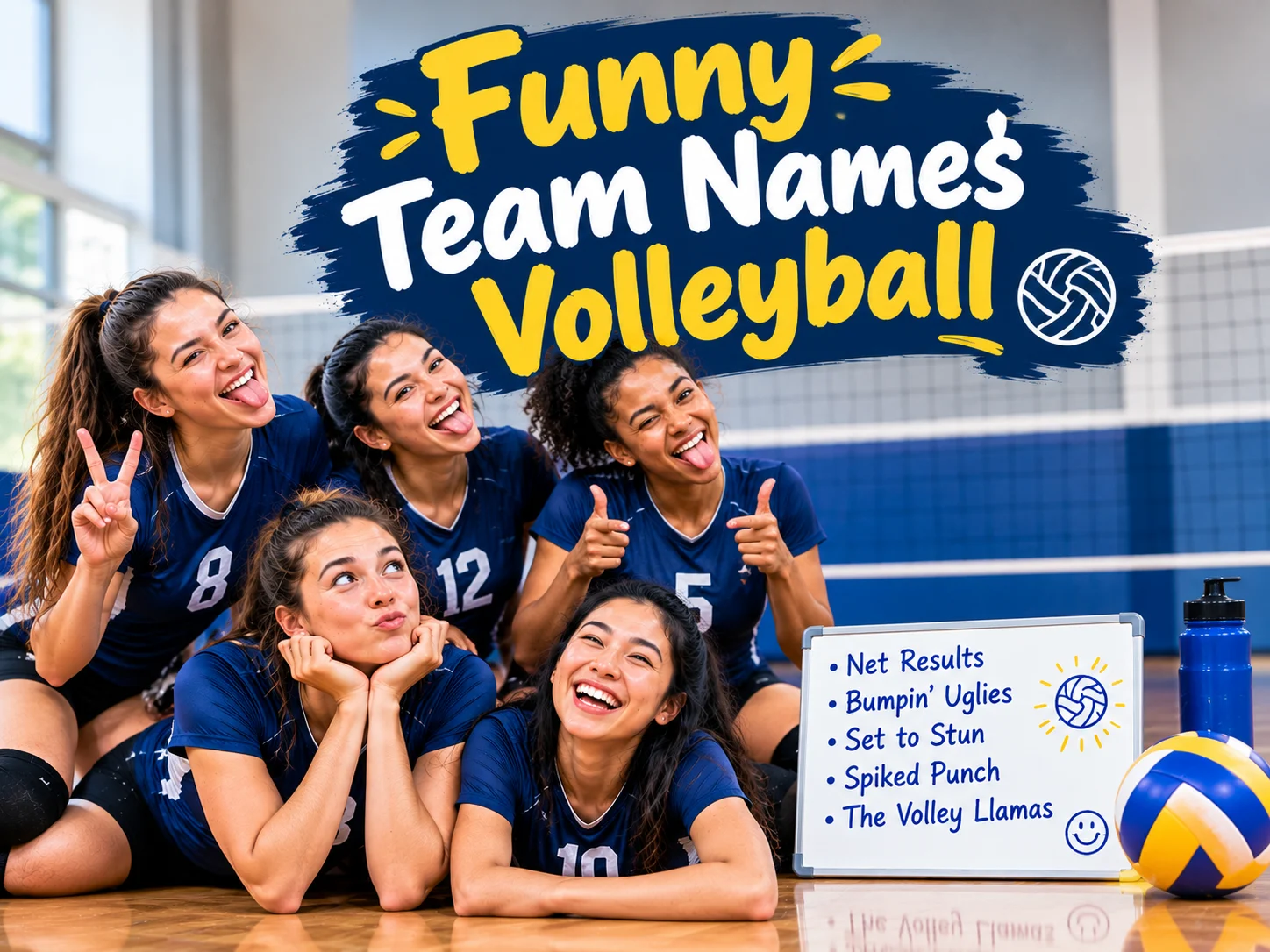 funny team names volleyball