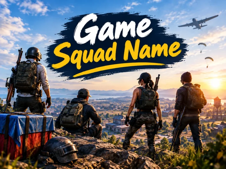 150+ Game Squad Name Ideas: Cool & Unique
