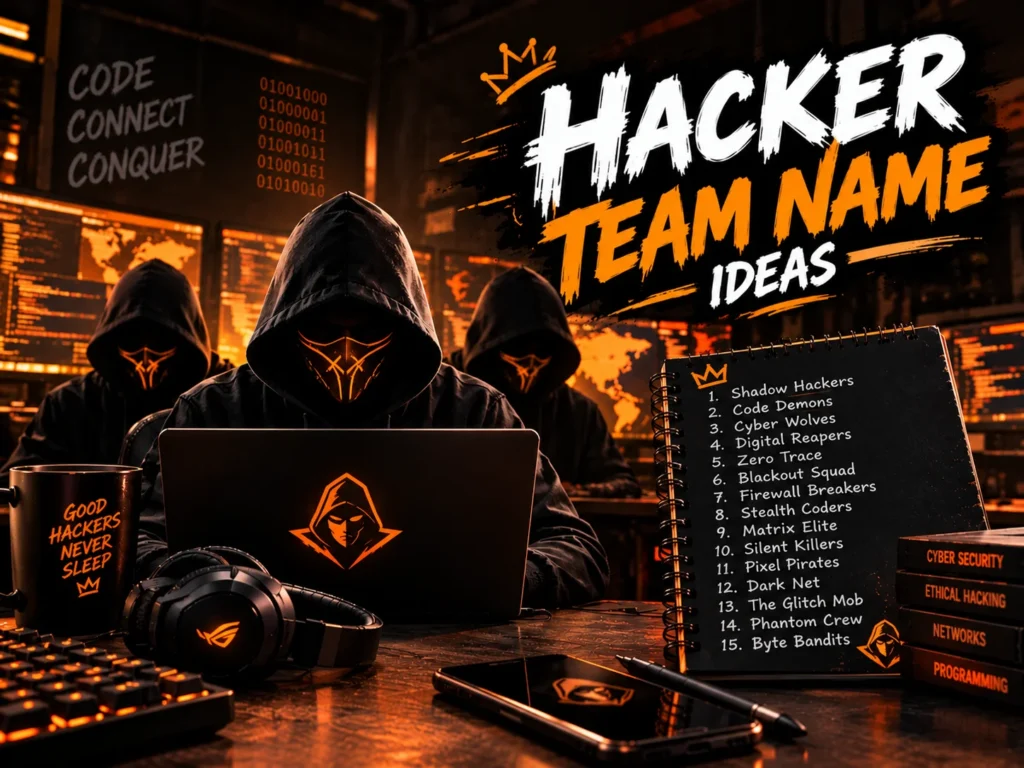 120+ Hacker Team Name Ideas: Cool & Unique