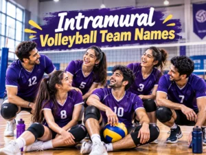 intramural volleyball team names