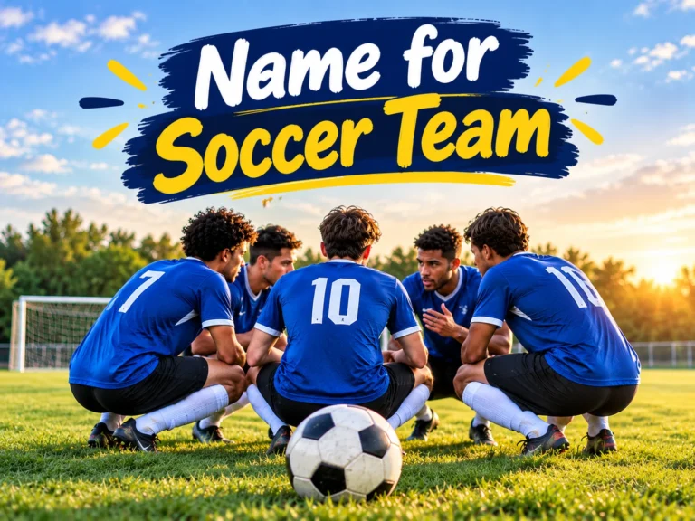 200+ Amazing Name for Soccer Team Ideas: Ultimate Picks