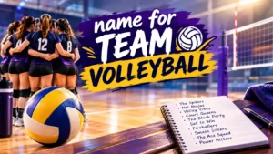 name for team volleyball