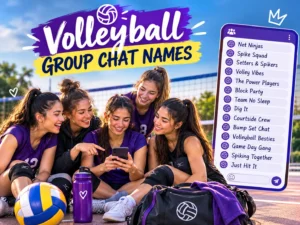 200+ Volleyball Group Chat Names: Amazing & Funny Ideas